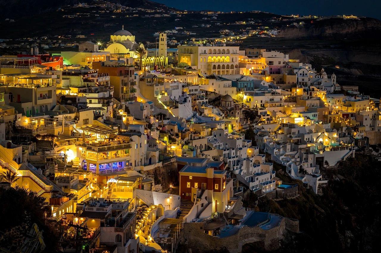 Nights in Santorini