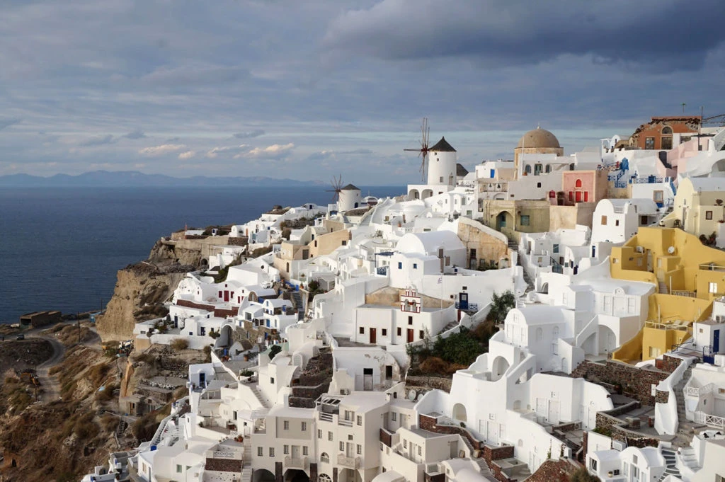 Winter in Santorini